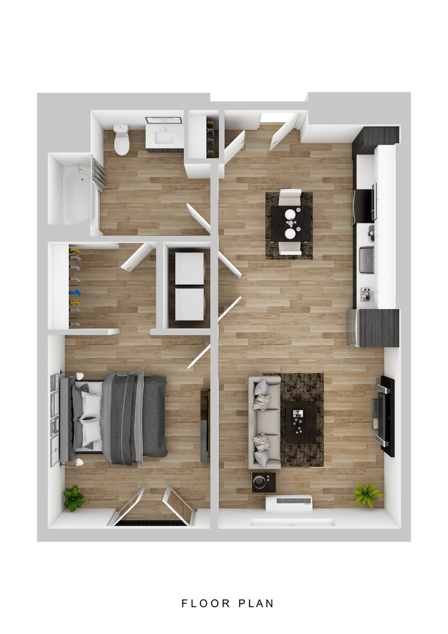 Floorplan - Hyas Point Apartments