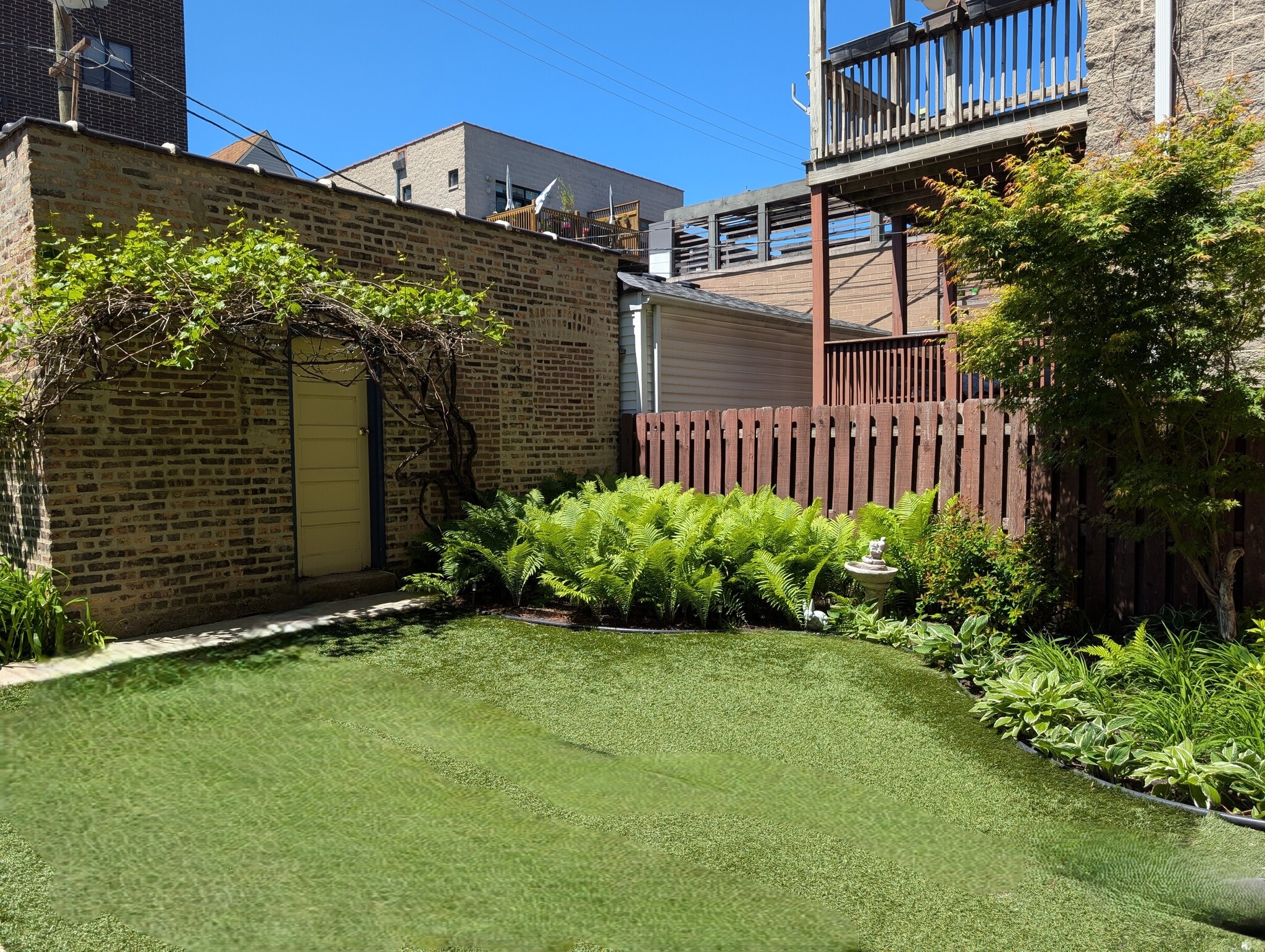 Yandscaped Yard - 3538 N Reta Ave
