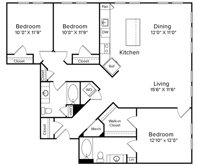 Floorplan - Avalon Arundel Crossing