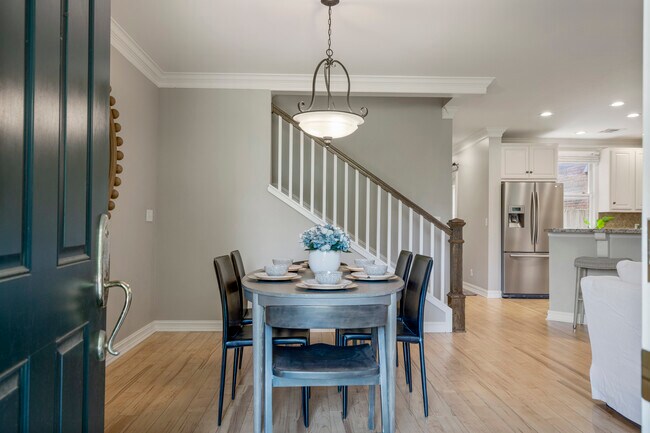 Dining area open to living and kitchen - 1117 E 7th St