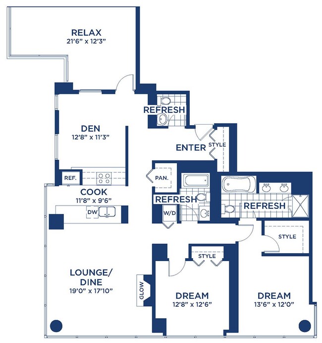 Floorplan - Burnham Pointe