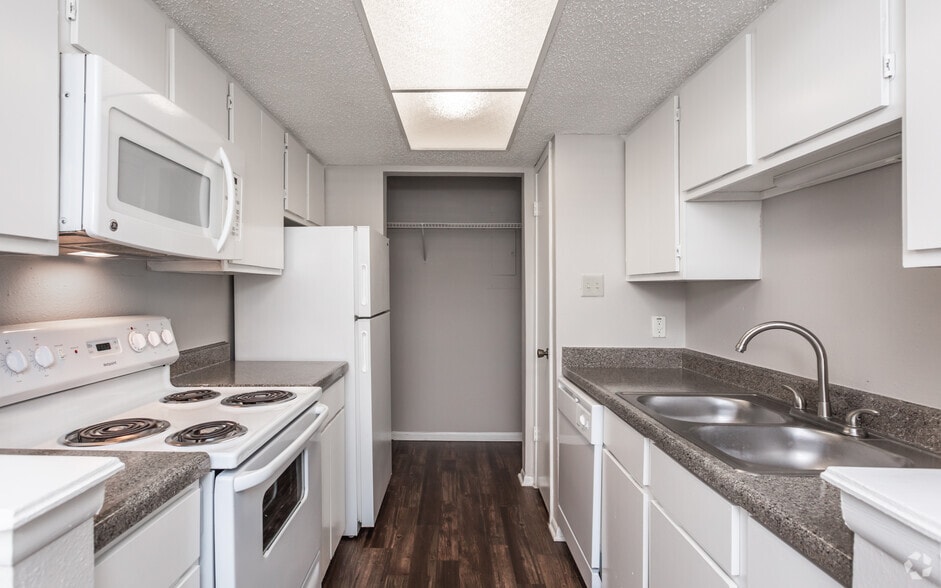 1BR, 1BA - 745SF Kitchen - z - Historical - Solara Apartment Homes