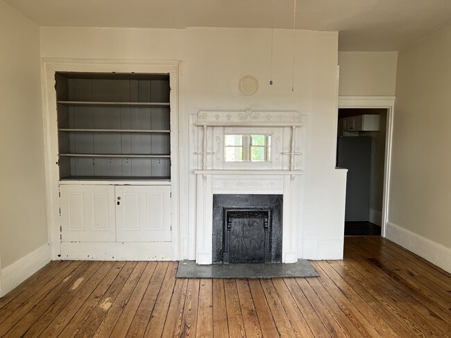 Living Room Fireplace - 601 N High St