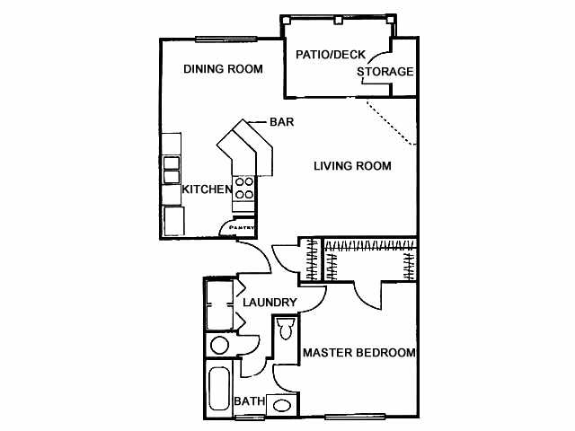 1BR/1BA - Trails of Saddlebrook