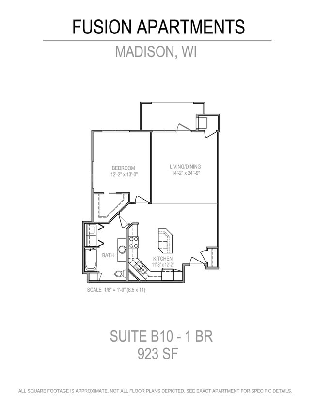 Floorplan - Fusion at 841