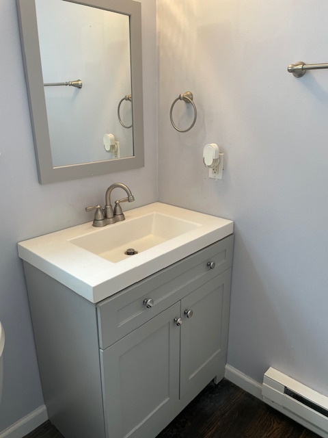 Bathroom sink with drawer and storage underneath 7'10' wide x 4'10" long - 264 Lutz Rd