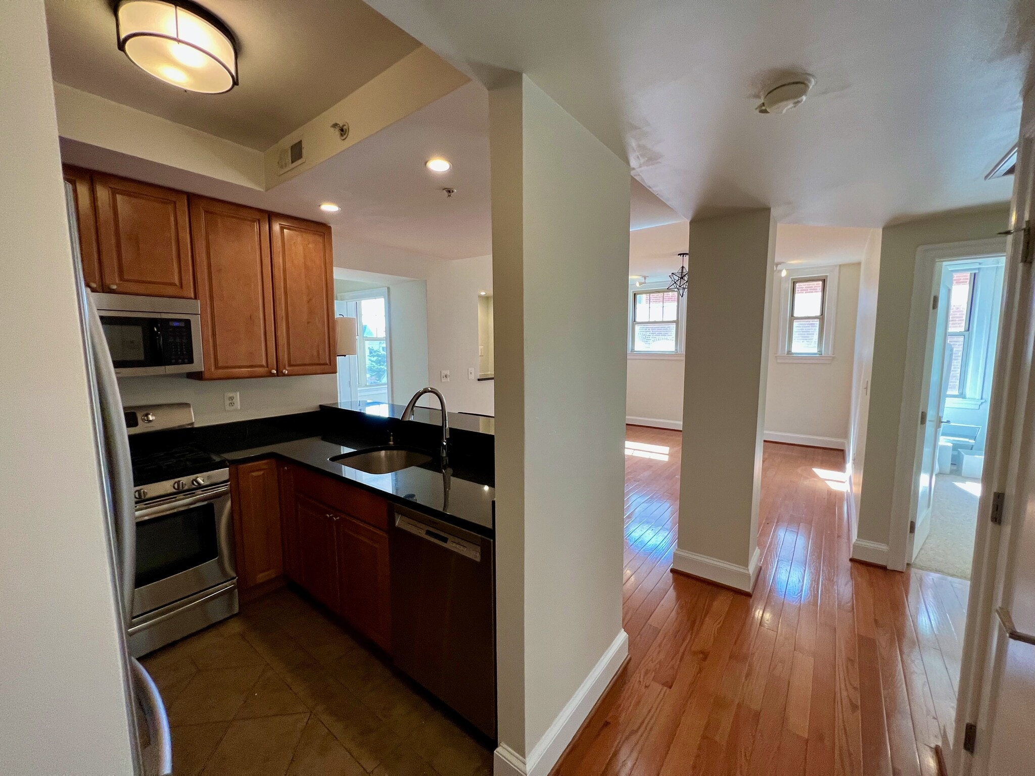Kitchen + Living Room - 3220 17th St NW