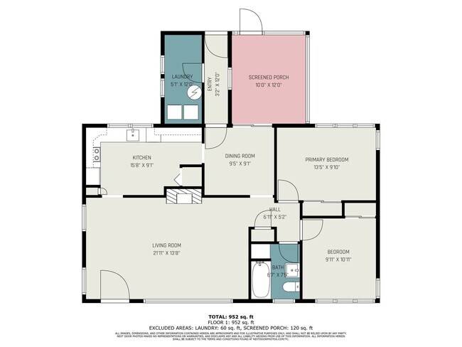 Building Photo - Charming, remodeled 2-Bed/1-Bath  ranch style home- $1499