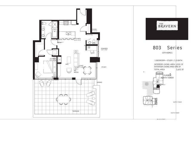 Floorplan - The Bravern