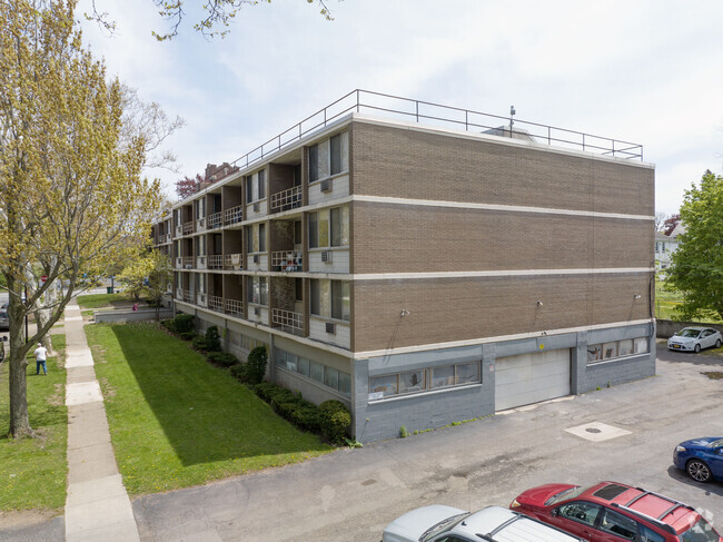 Covered Parking Entrance - Colony Apartments