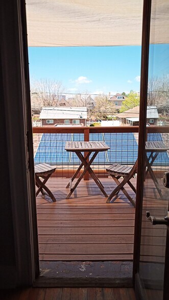 2nd level deck - 2415 N Vine St