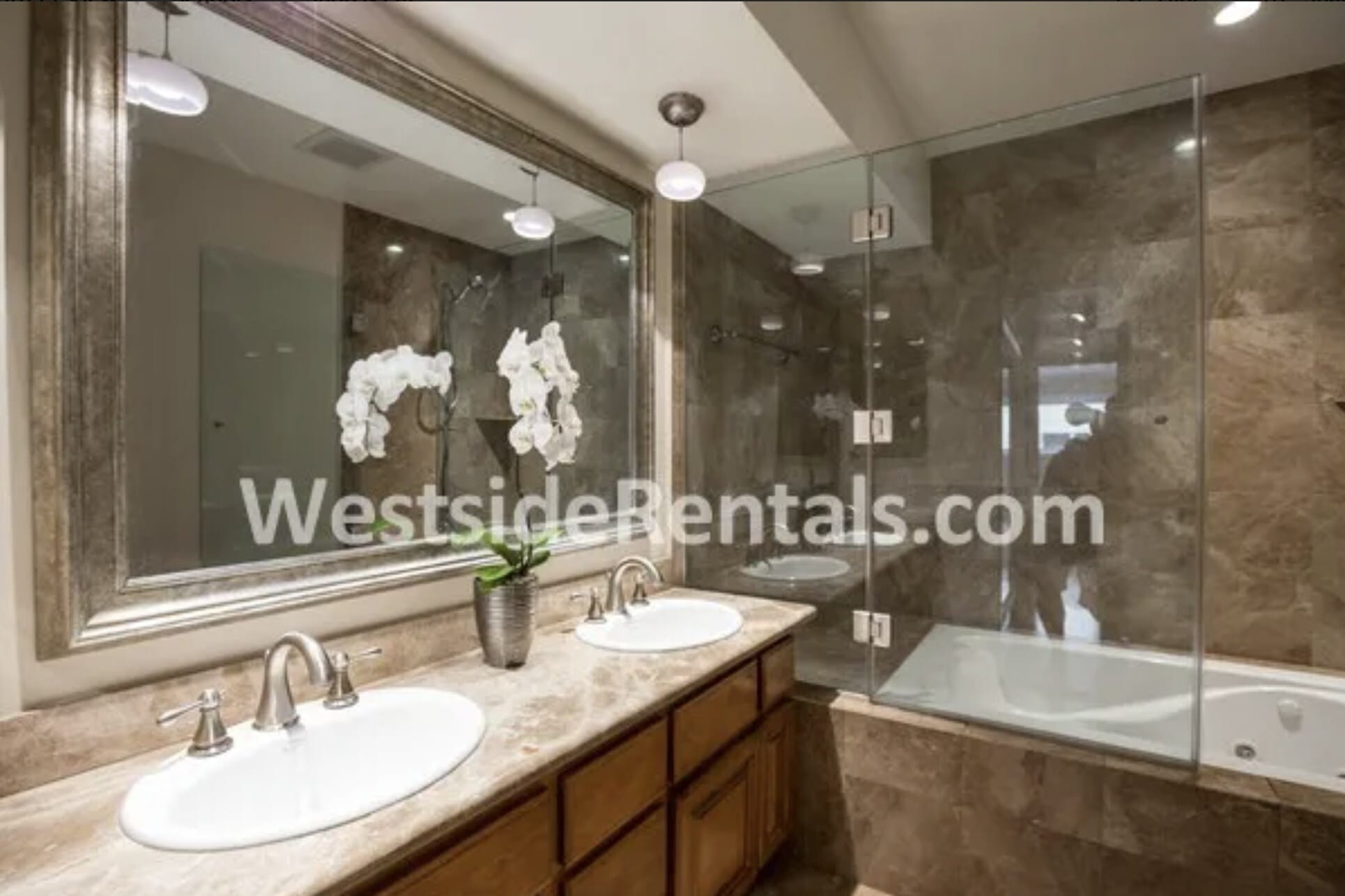 Master Bath Double Sink - 11970 Montana Ave