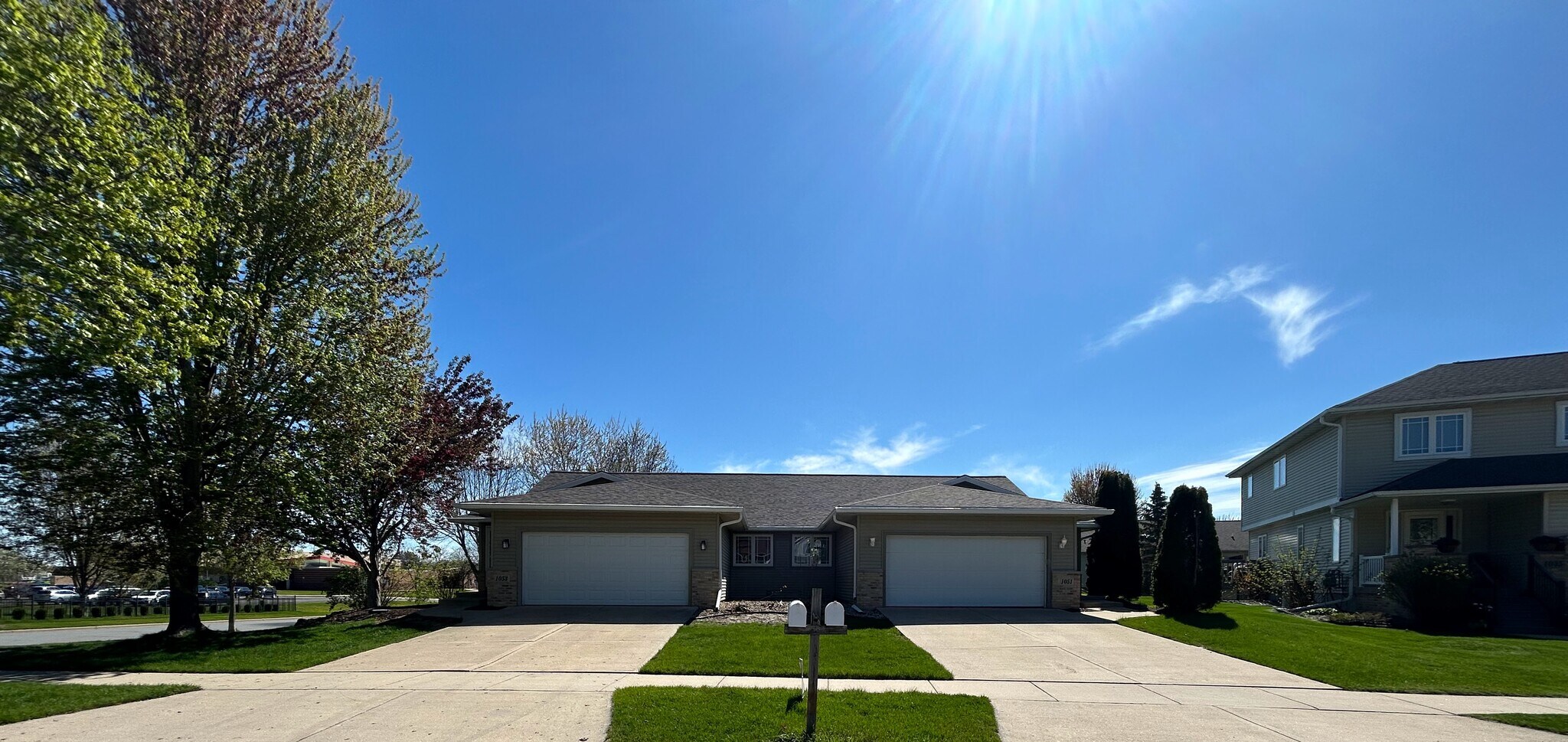 Front Side Street View - 1051 Tamarack Way
