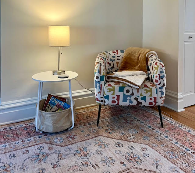 Reading Chair Living Room - 364 Lehigh Ave