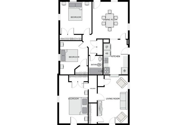 Building Photo - Charming 3 Bed 1 Bath Home Available Immed...