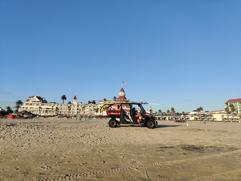 the beach and Coronado hotel just north of our community - 1830 Avenida Del Mundo