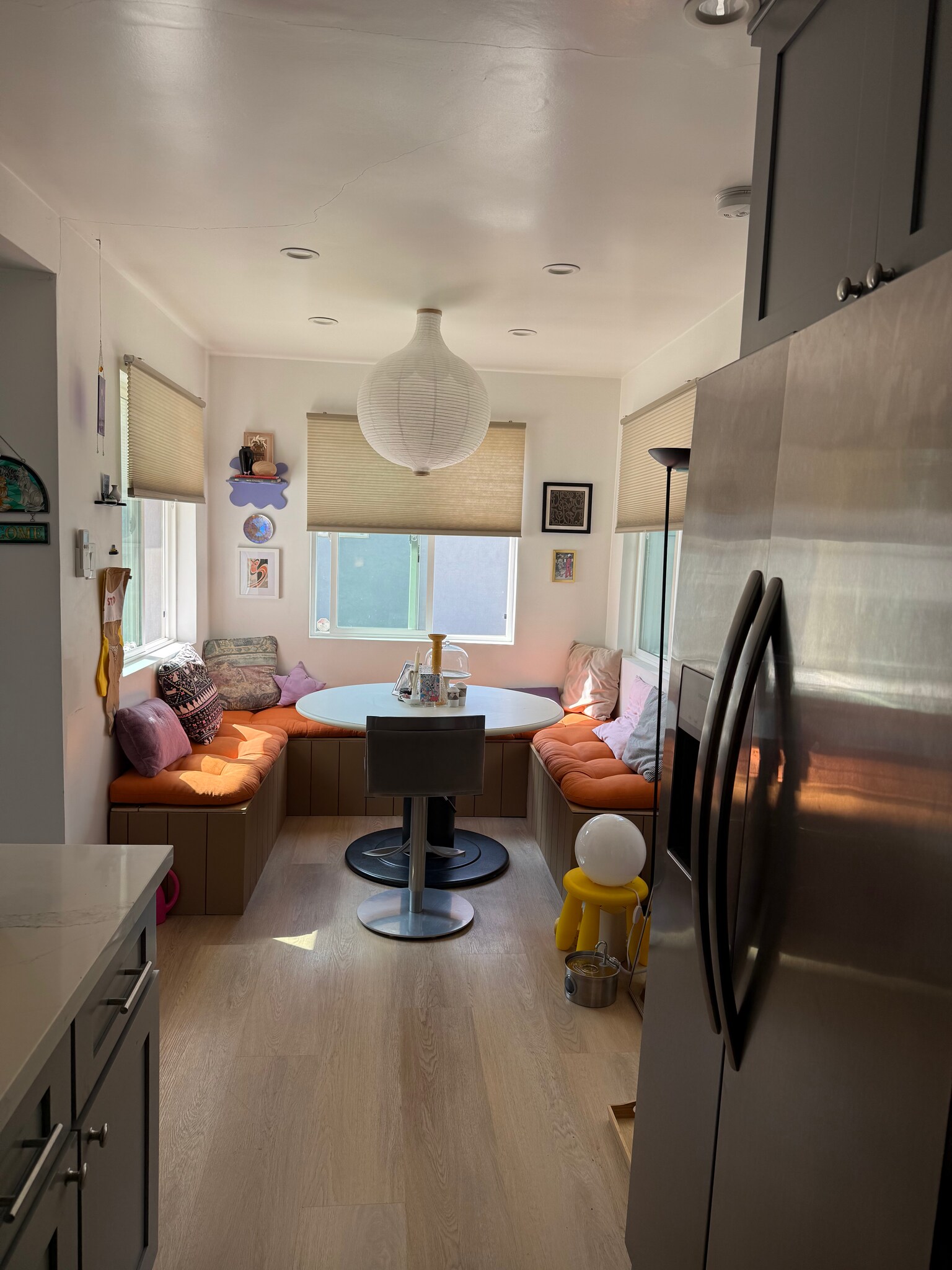 Tenant's breakfast nook set up - 1532 1/2 N Ave 46