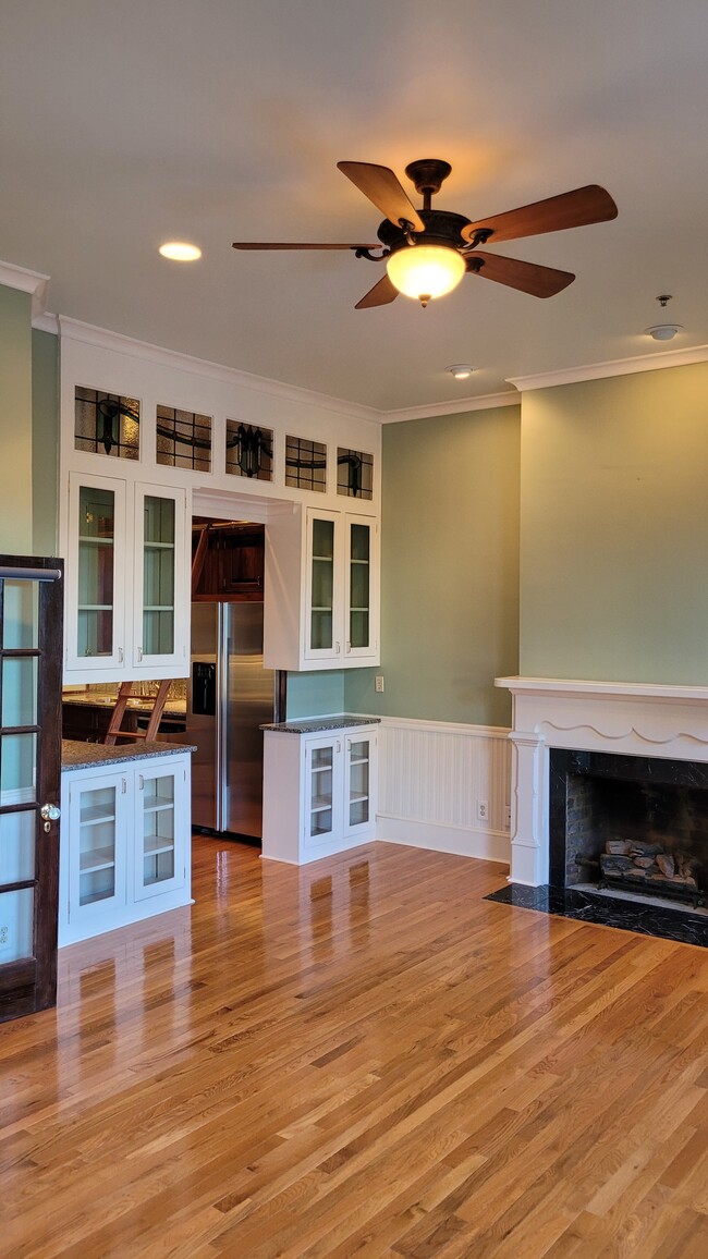 Living Room facing fireplace - 112 N Main St