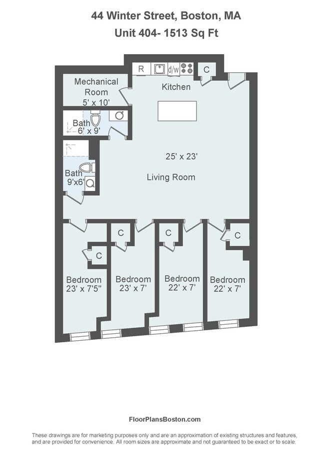 Floorplan - 44 Winter St