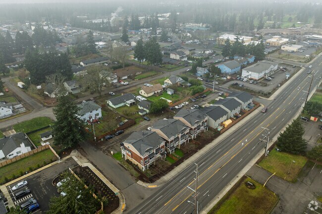 Aerial Photo - Meadow Park Townhomes