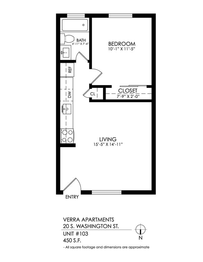 Floorplan - Verra Apartments