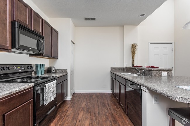 Newport 2BR - Kitchen - Windsor West Apartments