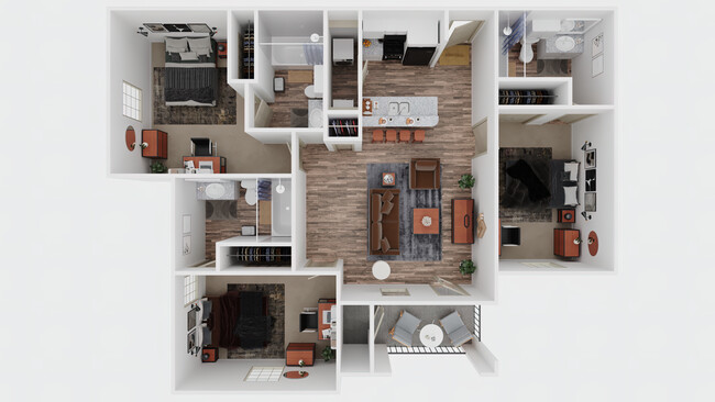 Floorplan - Arbors of Sam Houston