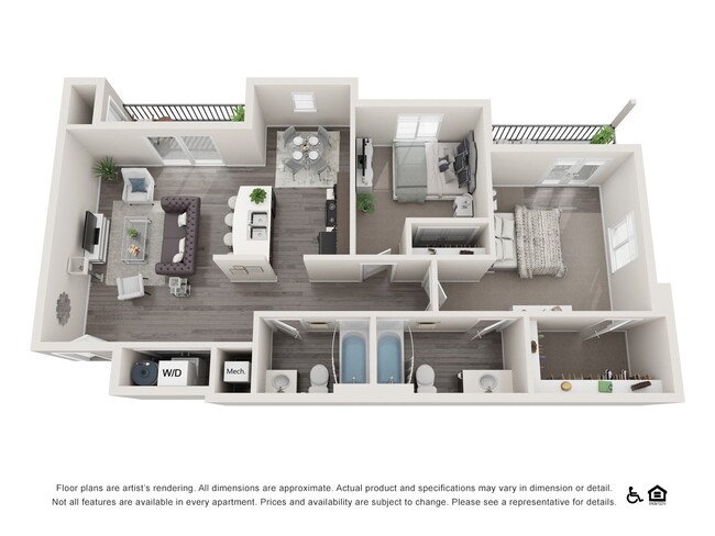 Floorplan - Pennwood Apartments