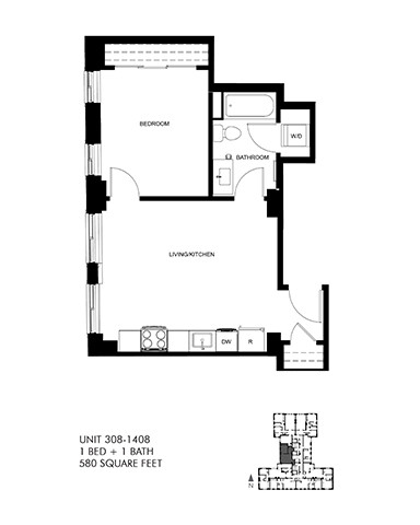 Floorplan - Park Heights by the Lake Apartments