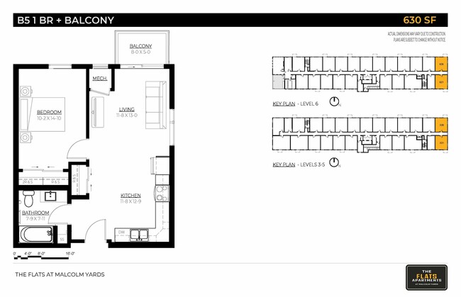 Floorplan - Flats at Malcolm Yards