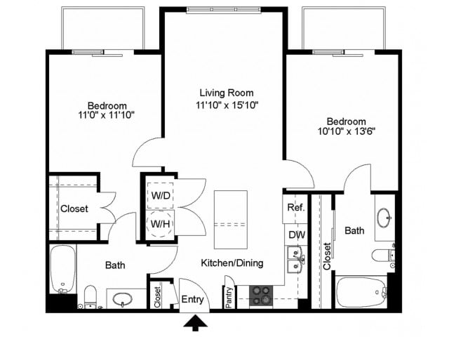 Floorplan - Infinity on the Point