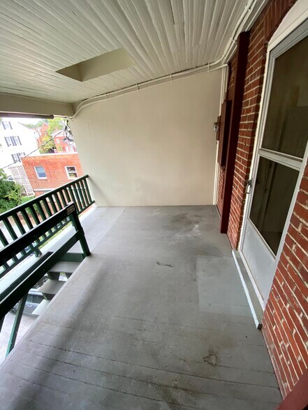 Back Entrance/Porch - 21 N Braddock St