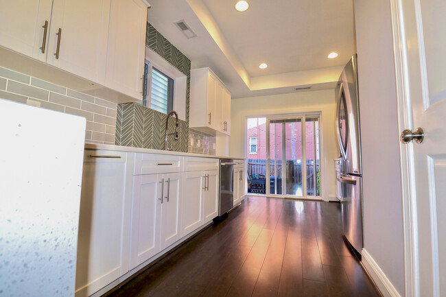 Kitchen and back door - 1110 K St NE