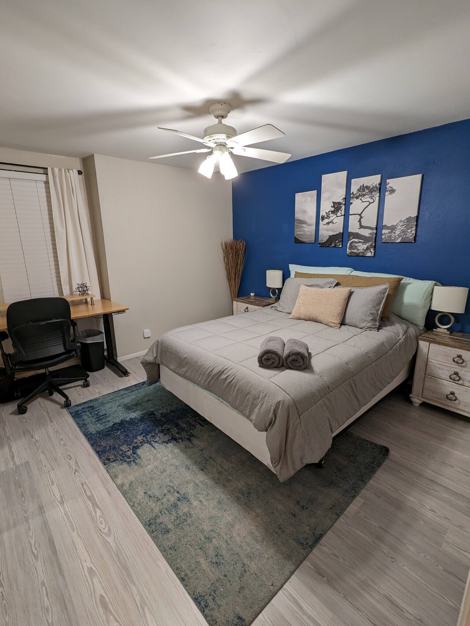 2nd Bedroom; *Desk switched for Dresser - 7910 E Thomas Rd