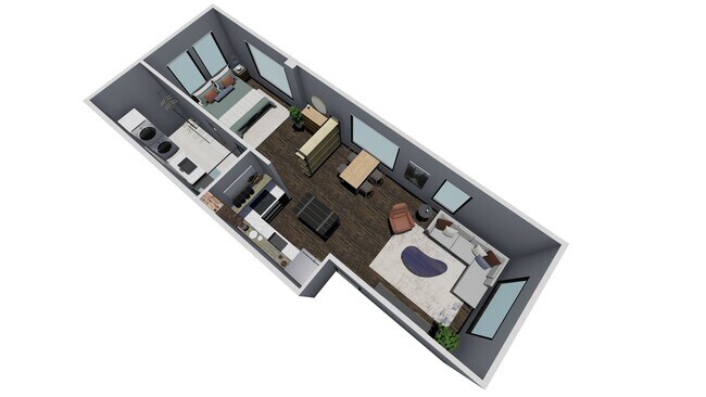 Floorplan - Velencia Apartments