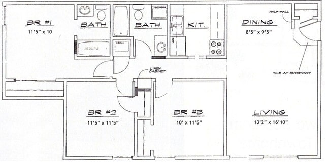 3BR/2BA - San Mateo de Santa Fe