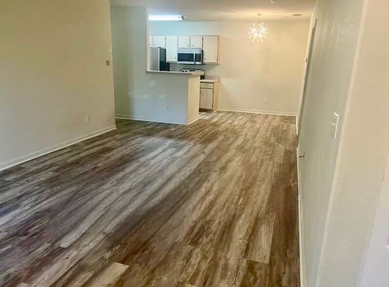 Living Room/Dinette Are/Kitchen - 897 Fording Island Rd