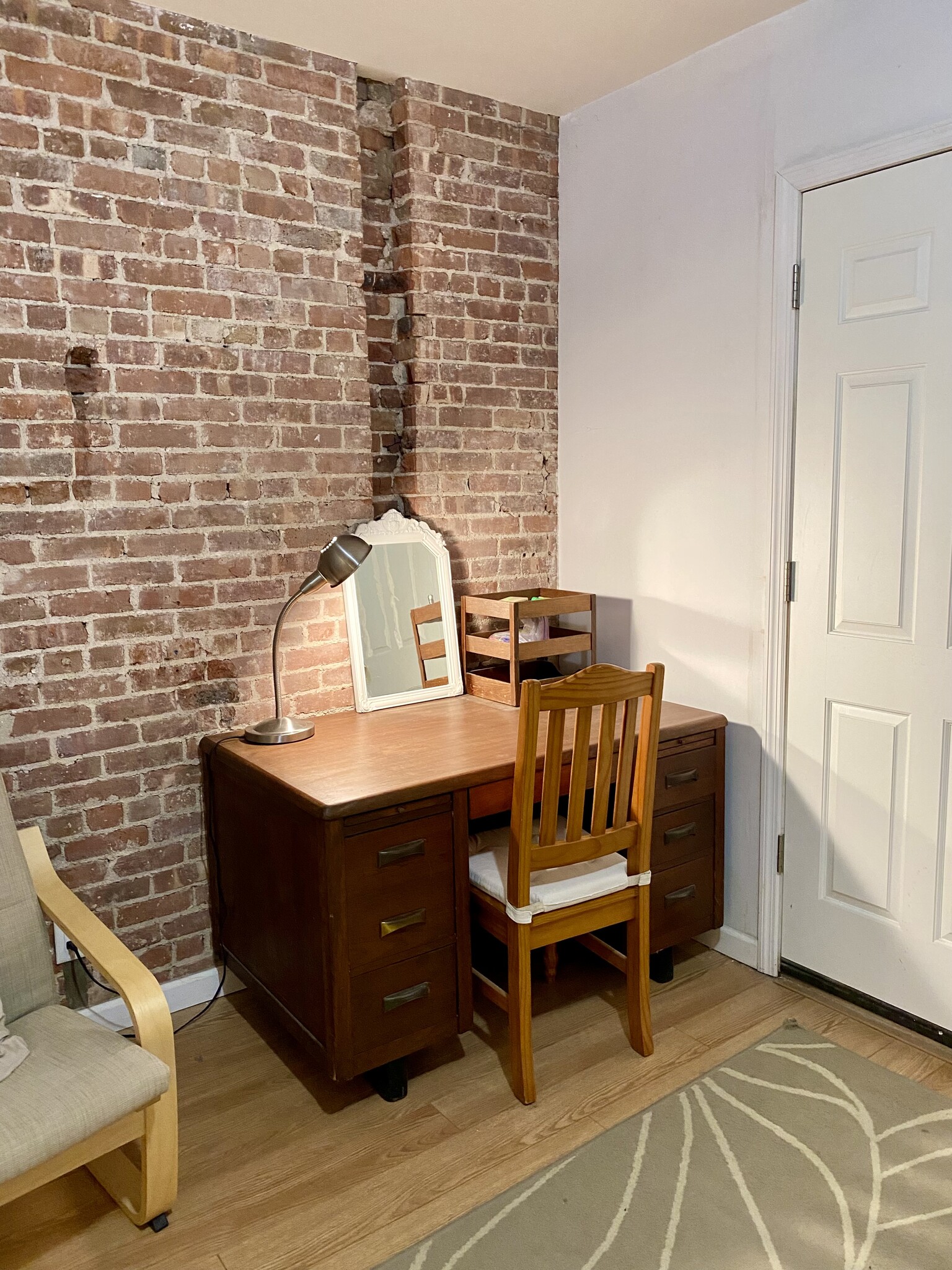 Desk area in bedroom - 613 W 147th St