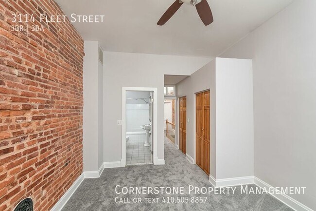 Building Photo - 3 bed, 3 bath I $2500| 3114 Fleet St. Balt...