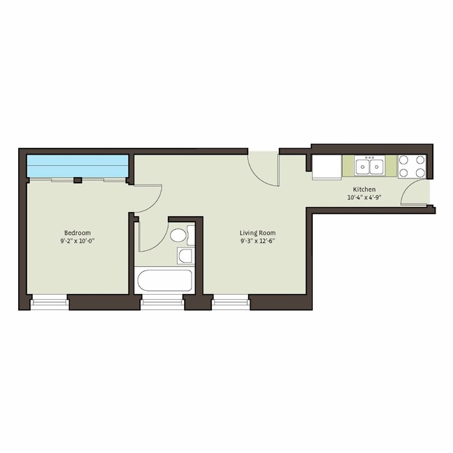 Floorplan - 5300-5308 S. Hyde Park Boulevard