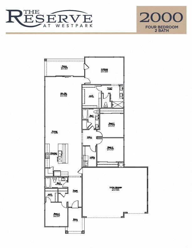 Floorplan - Reserve at Westpark II