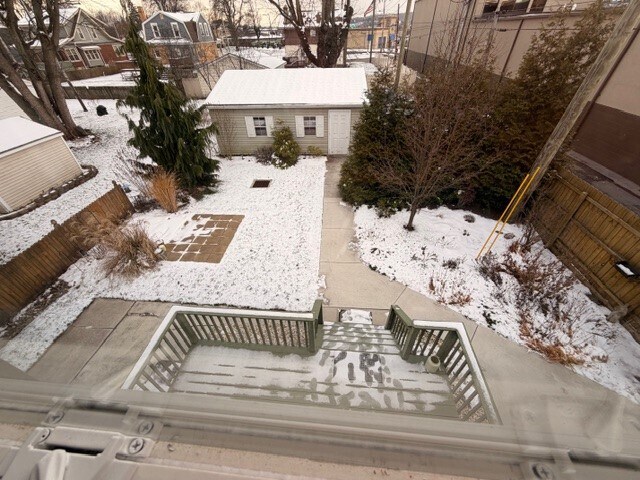 back yard - 110 Lowell Ave