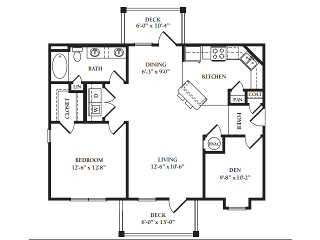 Floorplan - Legends at Chatham