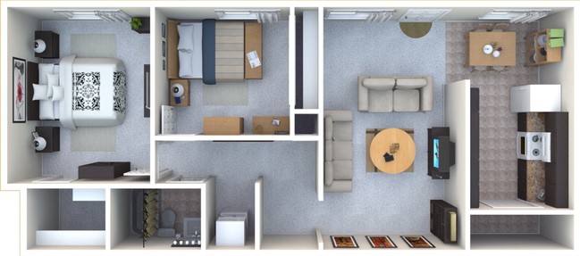 Floorplan - Asbury Place Apartments