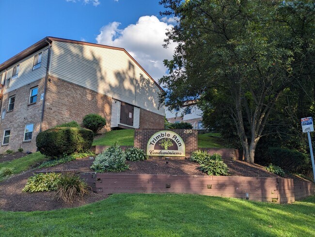 Trimble Run Sign - 280 Bridgewater Rd