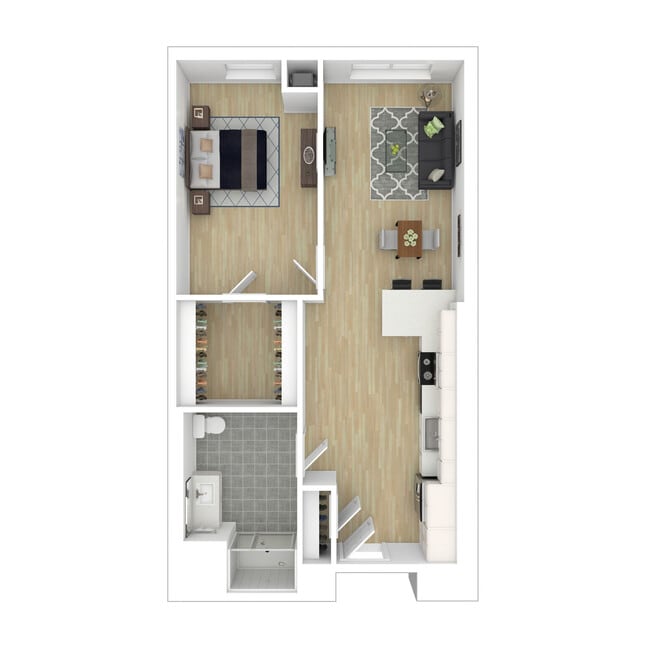 Floorplan - Residences on Lincoln Square, A 55+ Community