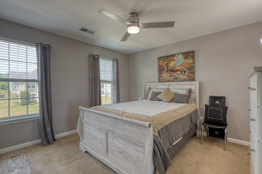 Bedroom #3 with fan - 1504 El Dorado Way