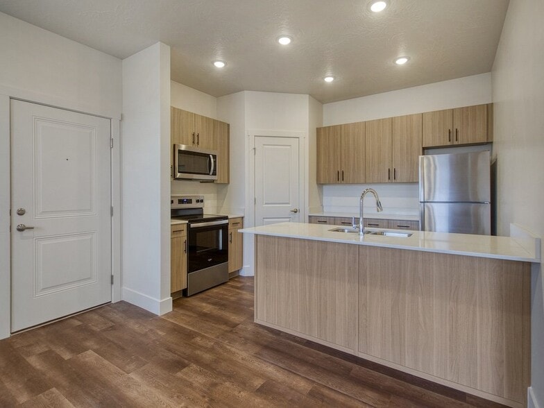 Large Counters in Kitchen - The Atlas Apartments