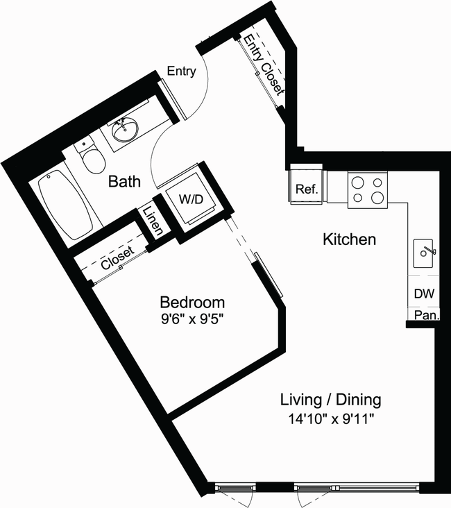 Floorplan - Chloe on Madison