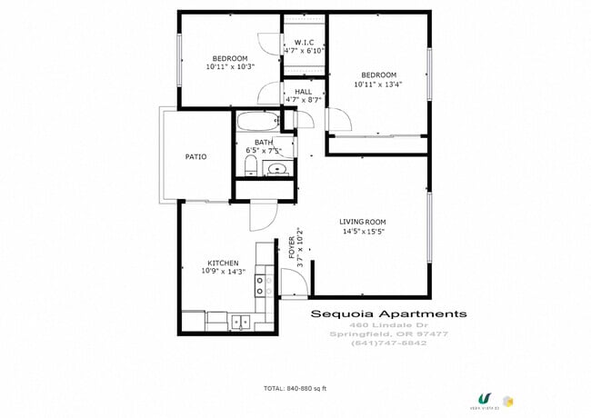Floorplan - Sequoia Apartments
